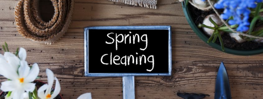 outdoor spring cleaning furniture